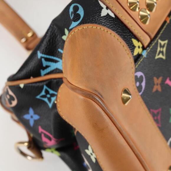 LOUIS VUITTON Monogram Multicolor Courtney MM Bag Black M45642 - Picture 11 of 16